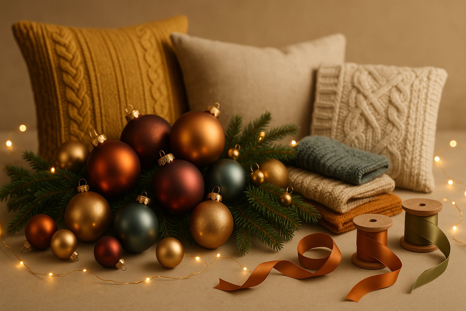 Hero Bela božična preproga